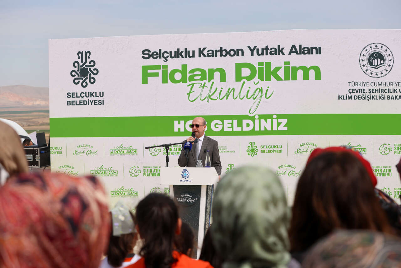 Konya’da karbon yutak alanı oluşturuldu 9